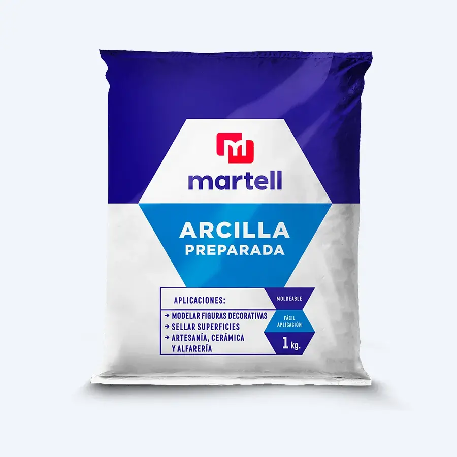 Arcilla preparada gris – Quimica Martell SAC