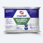 SULFATO DE COBRE PARA PISCINA X 1KG PQT 10 UNIDADES